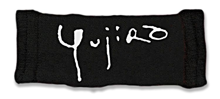 グリップカバー 杖／ステッキ用 布製・黒